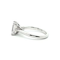 Cathedral Engagement Ring with IGI LG Diamonds 1.79ct Total Weight