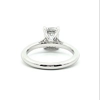 Cathedral Engagement Ring with IGI LG Diamonds 1.79ct Total Weight