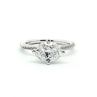 Ariel Engagement Ring with IGI LG Diamonds 1.51ct Total Weight