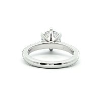 Tribute Engagement Ring with IGI LG Diamonds 1.61ct Total Weight