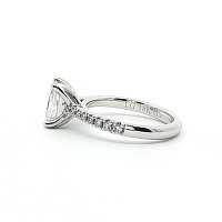 Tulip Engagement Ring with IGI LG Diamonds 1.06ct Total Weight