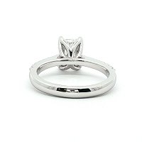 Tulip Engagement Ring with IGI LG Diamonds 1.06ct Total Weight