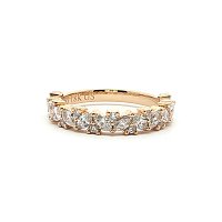 Wedding Ring with LG Diamonds 0.57ct Total Weight
