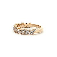 Wedding Ring with LG Diamonds 0.57ct Total Weight