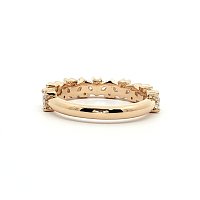 Wedding Ring with LG Diamonds 0.57ct Total Weight