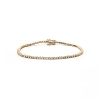 Tennis Bracelet with LG Diamonds 1ct Total Weight