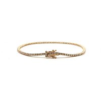 Tennis Bracelet with LG Diamonds 1ct Total Weight