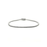 Tennis Bracelet with LG Diamonds 1ct Total Weight