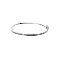 Tennis Bracelet with LG Diamonds 1ct Total Weight