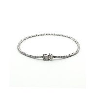 Tennis Bracelet with LG Diamonds 1ct Total Weight