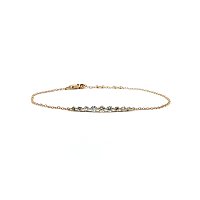 Diamond Bracelet with Natural Diamonds 0.37ct Total Weight