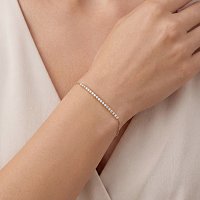 Diamond Bracelet with Natural Diamonds 0.30ct Total Weight