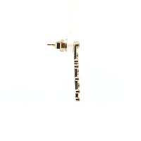 Diamond Drop Earring with Natural Diamonds 0.25ct Total Weight