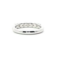 Stacker U Shaped Wedding Ring with Lab-grown Diamonds 0.6ct Total Weight