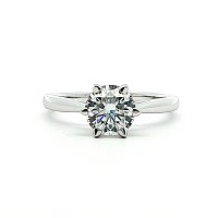Calista Engagement Ring with Round LG Diamond 1.23ct Total Weight