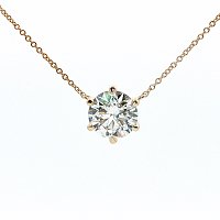 Pendant with Round Lab Grown Diamonds 2.09cts Total Weight