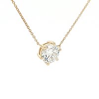 Pendant with Round Lab Grown Diamonds 2.08cts Total Weight
