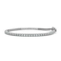 Tennis Bracelet with Round Natural Diamonds 2.75cts Total Weight