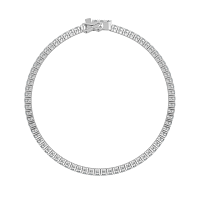 Tennis Bracelet with Round Natural Diamonds 2.75cts Total Weight