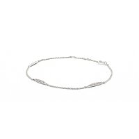 Round Lab Grown Diamond Bracelet 0.096ct Total Weight