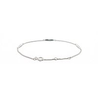 Round Lab Grown Diamond Bracelet 0.096ct Total Weight