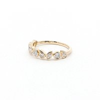 Pear, Marquise, Heart & Round Lab Grown Diamond Stacker Ring 0.766ct Total Weight