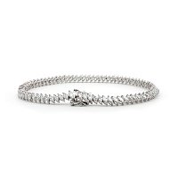 Tennis Bracelet with Marquise Lab Grown 5.02ct Total Weight