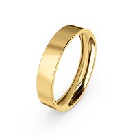 GSIN AG Plain Wedding Band