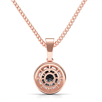 Angeli Diamond Bail Set Pendant