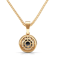 Angeli Diamond Bail Set Pendant