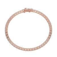 Tennis Bracelet with Round Lab Grown Diamonds 6cts Total Weight