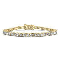 Tennis Bracelet with Round Lab Grown Diamonds 6cts Total Weight