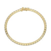 Tennis Bracelet with Round Natural Diamonds 6cts Total Weight
