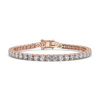 Tennis Bracelet with Round Lab Grown Diamonds 9cts Total Weight