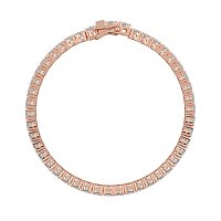 Tennis Bracelet with Round Lab Grown Diamonds 9cts Total Weight