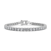 Tennis Bracelet with Round Lab Grown Diamonds 9cts Total Weight
