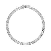 Tennis Bracelet with Round Lab Grown Diamonds 9cts Total Weight