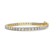 Tennis Bracelet with Round Lab Grown Diamonds 9cts Total Weight