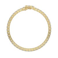 Tennis Bracelet with Round Lab Grown Diamonds 9cts Total Weight