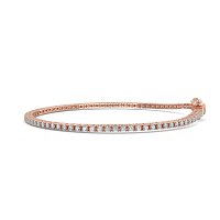 Tennis Bracelet with Round Natural Diamonds 2cts Total Weight