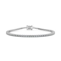 Tennis Bracelet with Round Lab Grown Diamonds 2cts Total Weight