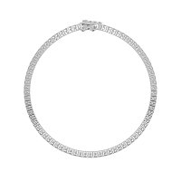 Tennis Bracelet with Round Natural Diamonds 2cts Total Weight