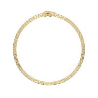 Tennis Bracelet with Round Natural Diamonds 2cts Total Weight