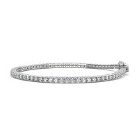 Tennis Bracelet with Round Lab Grown Diamonds 3cts Total Weight