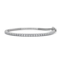 Tennis Bracelet with Round Lab Grown Diamonds 3cts Total Weight