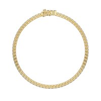 Tennis Bracelet with Round Lab Grown Diamonds 3cts Total Weight