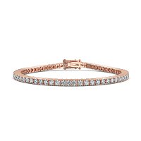Tennis Bracelet with Round Lab Grown Diamonds 4cts Total Weight
