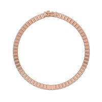 Tennis Bracelet with Round Natural Diamonds 4cts Total Weight