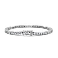Tennis Bracelet with Round Lab Grown Diamonds 4cts Total Weight