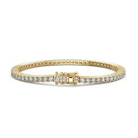 Tennis Bracelet with Round Lab Grown Diamonds 4cts Total Weight